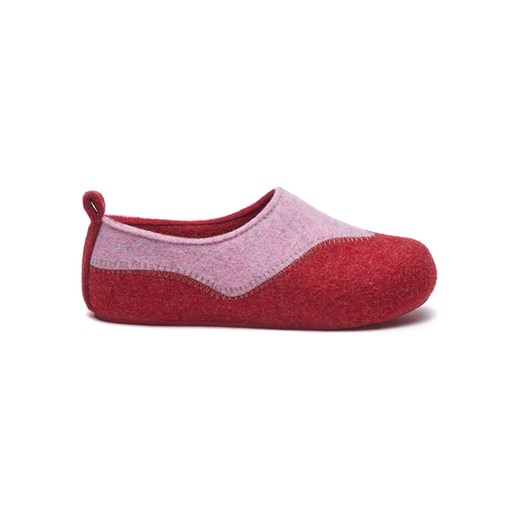 Slippersy w kolorze jasnoróżowo-czerwonym Comfortfusse 40 wyprzedaż Limango Polska