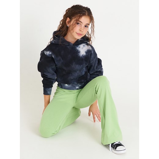 GATE Jednokolorowe legginsy dzwony dla dziewczynki 8Y Gate 12Y okazja gateshop