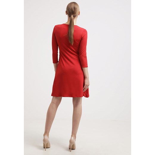 Anna Field Sukienka z dżerseju red zalando czerwony Odzież