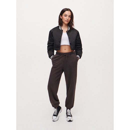 Ocieplana kurtka bomber czarna - Czarny House XL House