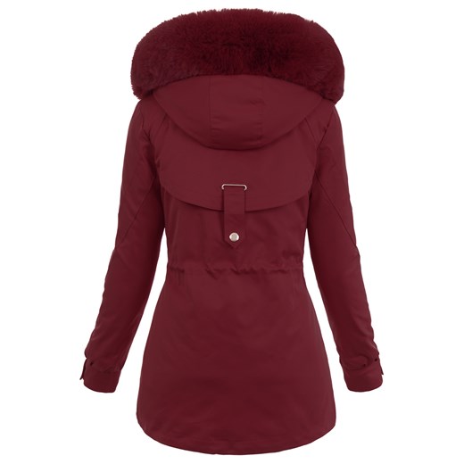 Parka Zimowa Damska z Futerkiem  wyprzedaż brendi.pl