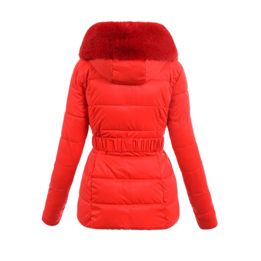 Kurtka damska długa z kapturem 