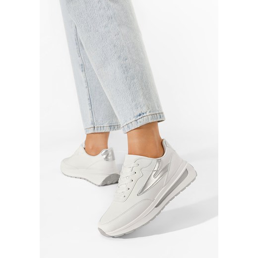 Białe sneakersy damskie Miley Zapatos 40 Zapatos