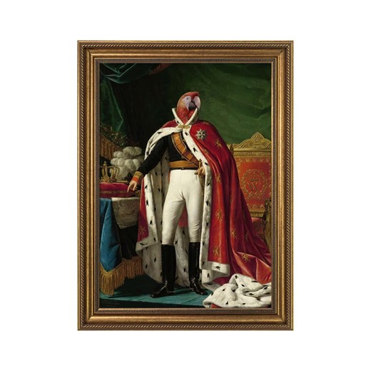 Reprodukcja na papierze w ramie 50x70 cm ze sklepu ANSWEAR.com w kategorii Dekoracje ścienne - zdjęcie 152020742