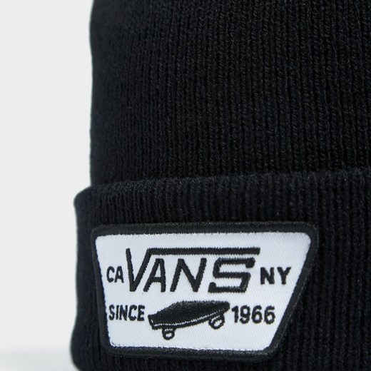 VANS CZAPKA ZIMOWA MILFORD CZARNY VN000UOUBLK1 Vans ONE SIZE promocja JD Sports