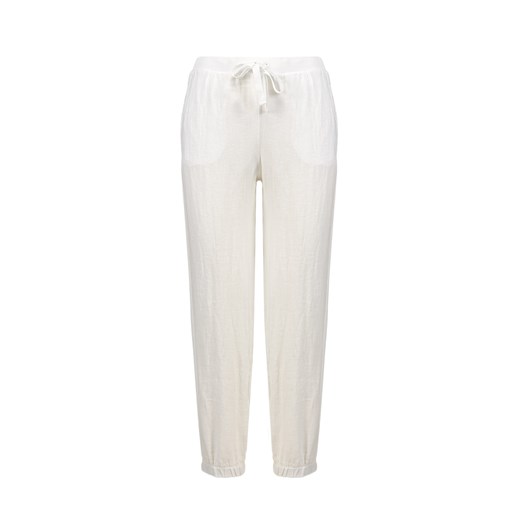 Spodnie lniane Deha ze sklepu S'portofino w kategorii Spodnie damskie - zdjęcie 152032661