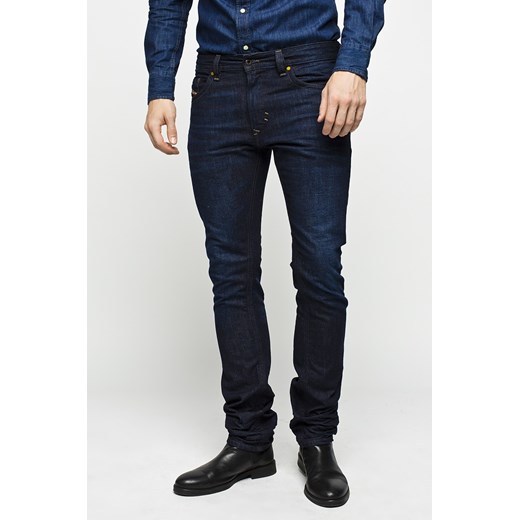 Jeansy męskie - Diesel answear-com czarny denim