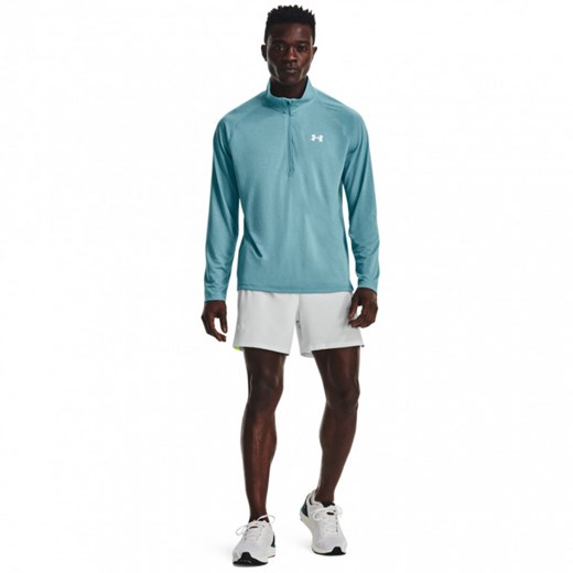 Męskie spodenki do biegania Under Armour LAUNCH ELITE 5'' SHORT - białe ze sklepu Sportstylestory.com w kategorii Spodenki męskie - zdjęcie 152189471