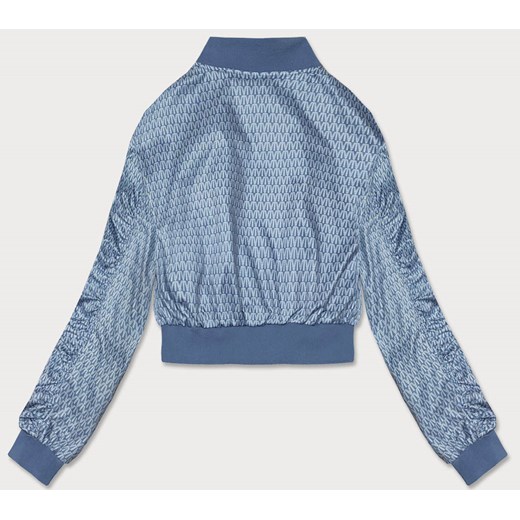 KRÓTKA BOMBERKA DAMSKA NIEBIESKA (AG3-2206) Goodlookin.pl S (36) okazja goodlookin.pl