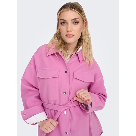 Kurtka koszulowa "New nea" w kolorze różowym M Limango Polska wyprzedaż