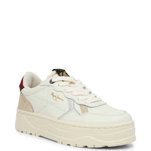Pepe Jeans London Skórzane sneakersy PJL L FW Sh/Sn 37 promocja Gomez Fashion Store