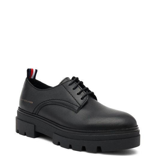 Tommy Hilfiger Skórzane półbuty LACE UP SHOE Tommy Hilfiger 41 Gomez Fashion Store okazyjna cena