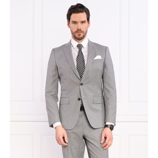 BOSS Wełniana marynarka H-Huge-MM-224 | Slim Fit 52 Gomez Fashion Store