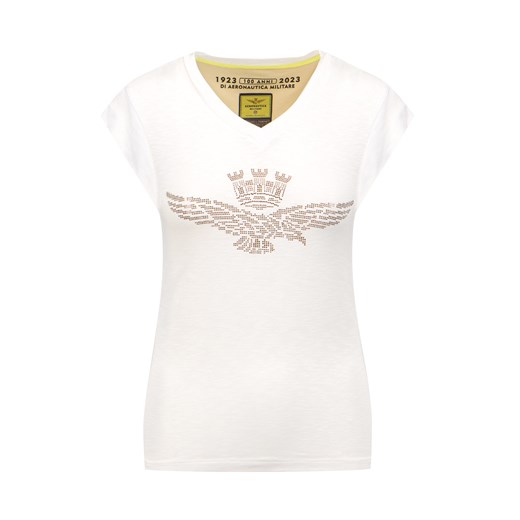 T-shirt Aeronautica Militare ze sklepu S'portofino w kategorii Bluzki damskie - zdjęcie 152286963