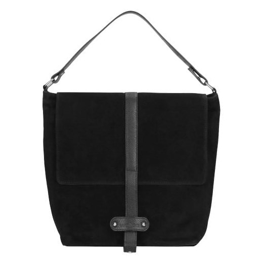 Praktyczna czarna damska torebka Wojas XL Wojas