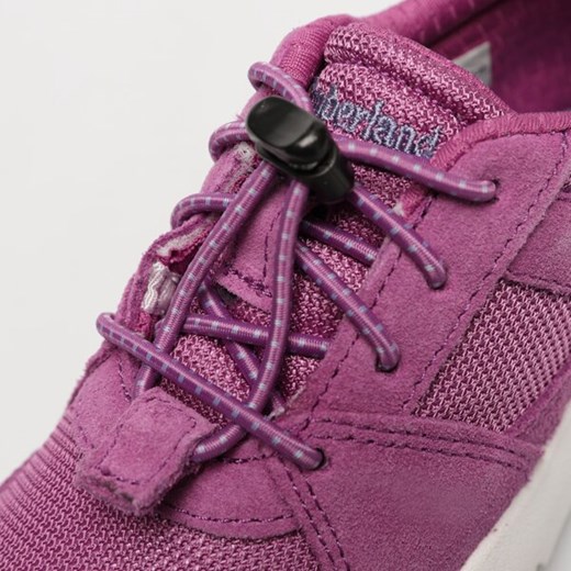 Buty sportowe dziecięce różowe Timberland sznurowane 