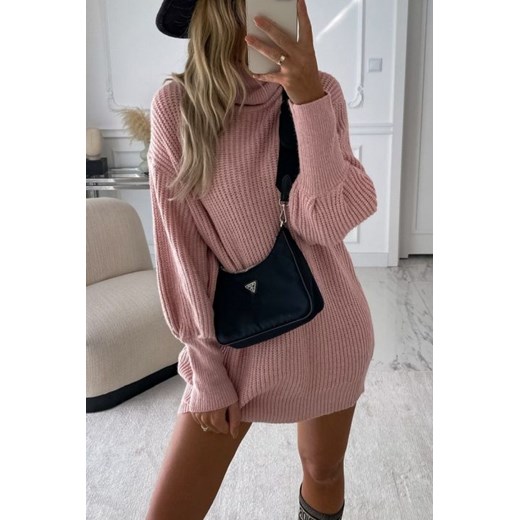 Sweter damski DESITA PINK uniwersalny wyprzedaż Ivet Shop