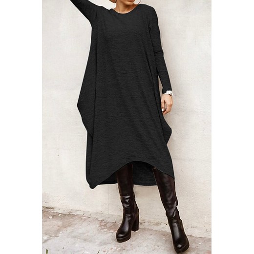 Sukienka GRELANA BLACK ze sklepu Ivet Shop w kategorii Sukienki - zdjęcie 152339242