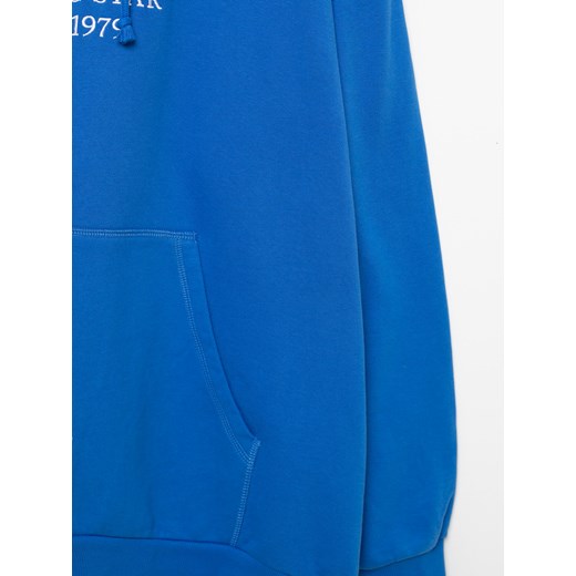 Bluza damska oversize z kapturem z linii Authentic niebieska Gladena 401 XL Big Star