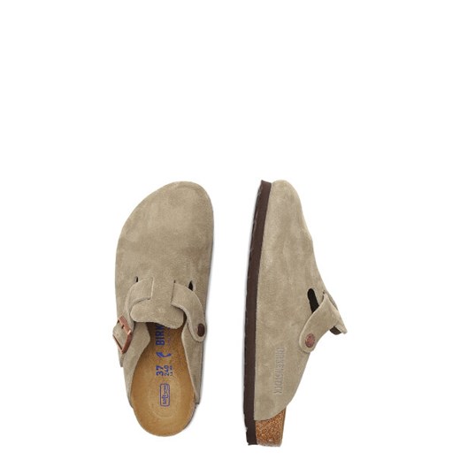 Birkenstock Skórzane klapki Boston SFB VL 40 Gomez Fashion Store