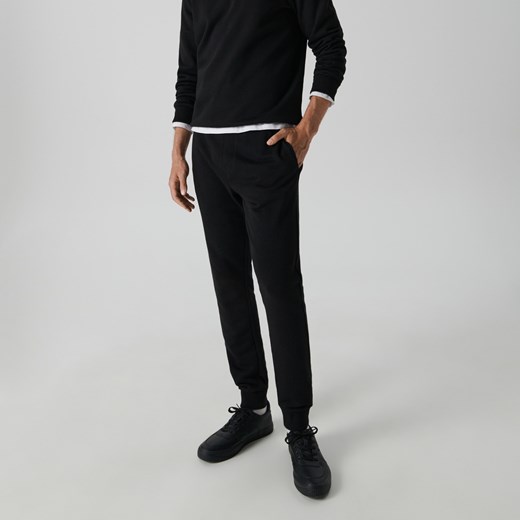 Sinsay spodnie męskie czarne 