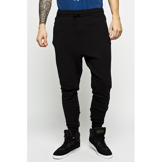 Spodnie męskie - Only & Sons answear-com czarny bawełna