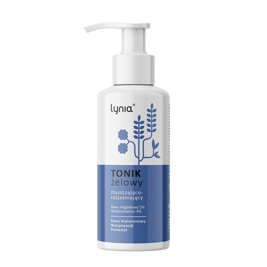 Lynia Tonik żelowy z kwasem migdałowym 5% oraz glukonolaktonem 4% 150 ml Lynia larose