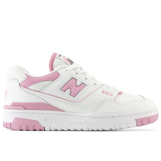 Buty New Balance BBW550BD - biało-różowe ze sklepu streetstyle24.pl w kategorii Buty sportowe damskie - zdjęcie 152420280