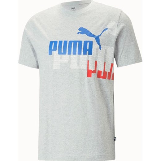 T-shirt męski szary Puma