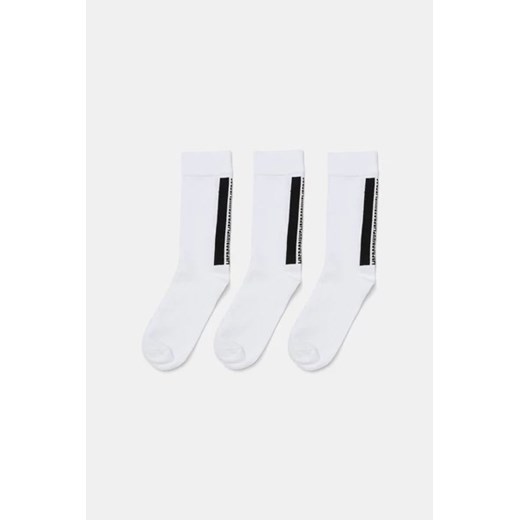 BIKKEMBERGS Skarpetki 3-pak - Biały - Mężczyzna - 43-46 EUR(43-46) 43-46 EUR(43-46) okazja Halfprice