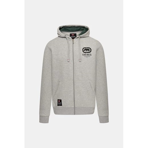 ECKO UNLTD Bluza rozpinana z kapturem - Szary - Mężczyzna - S (S) Ecko Unltd M (M) wyprzedaż Halfprice