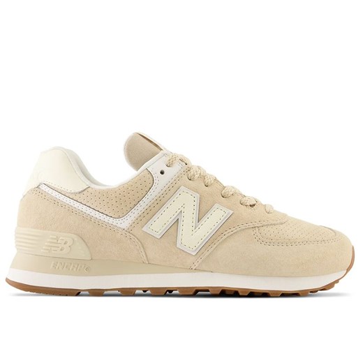 Buty New Balance WL574NC - beżowe ze sklepu streetstyle24.pl w kategorii Buty sportowe damskie - zdjęcie 152465500