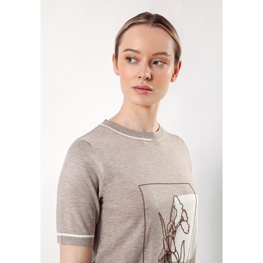 Bluzka damska Molton z krótkimi rękawami casual 