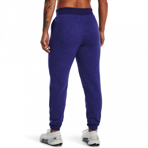 Spodnie damskie granatowe Under Armour w sportowym stylu