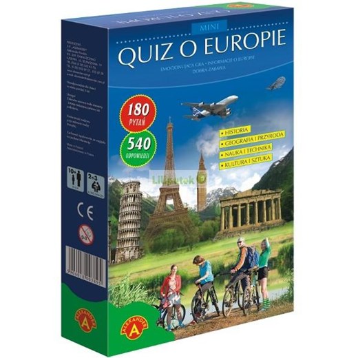 ALEXANDER Gra Mini Quiz o Europie 