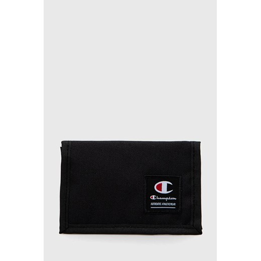 Champion portfel kolor czarny 802366 ze sklepu ANSWEAR.com w kategorii Portfele męskie - zdjęcie 152495493