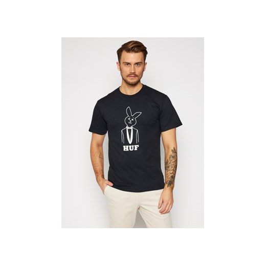HUF T-Shirt PLAYBOY Mr Playboy TS01467 Czarny Regular Fit Huf S MODIVO
