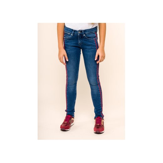 Pepe Jeans Jeansy PG201162 Granatowy Skinny Fit Pepe Jeans 14 MODIVO