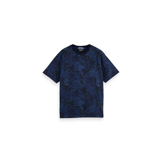 Scotch & Soda T-Shirt 169083 Granatowy Relaxed Fit XXL MODIVO