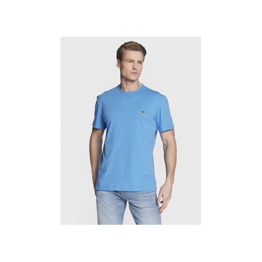 Lacoste T-Shirt TH2038 Niebieski Regular Fit Lacoste 3 MODIVO