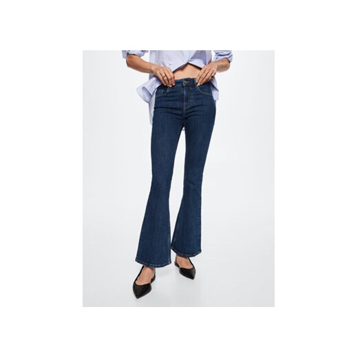 Mango Jeansy Flare 37035135 Granatowy Flare Fit Mango 32 MODIVO