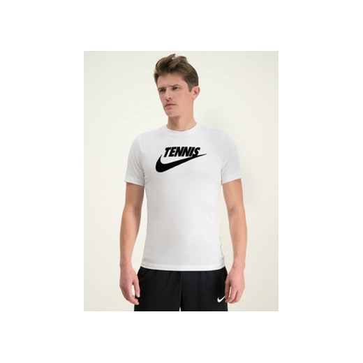 Nike T-Shirt Court CJ0429 Biały Standard Fit Nike M MODIVO