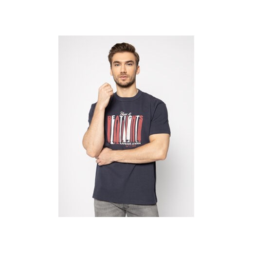 Pepe Jeans T-Shirt Bentley PM506904 Granatowy Loose Fit Pepe Jeans XS MODIVO