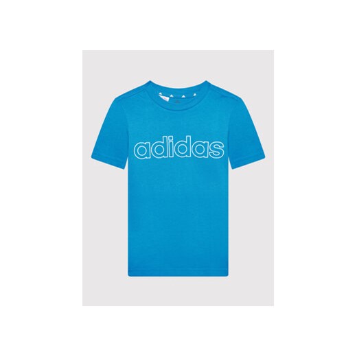 adidas T-Shirt B Lin HD5970 Niebieski Regular Fit 9_10Y MODIVO