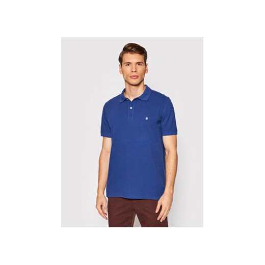 United Colors Of Benetton Polo 3089J3179 Granatowy Regular Fit United Colors Of Benetton S MODIVO