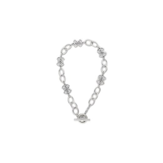 Guess Naszyjnik JUBN01 470JW Srebrny Guess uniwersalny MODIVO