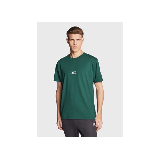 New Balance T-Shirt Essentials Graphic MT23514 Zielony Relaxed Fit New Balance L MODIVO