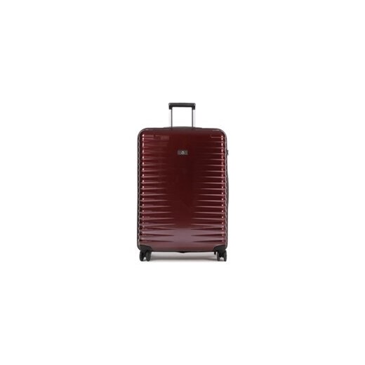 Titan Duża Twarda Walizka Litron 700244-10 Bordowy Titan uniwersalny MODIVO