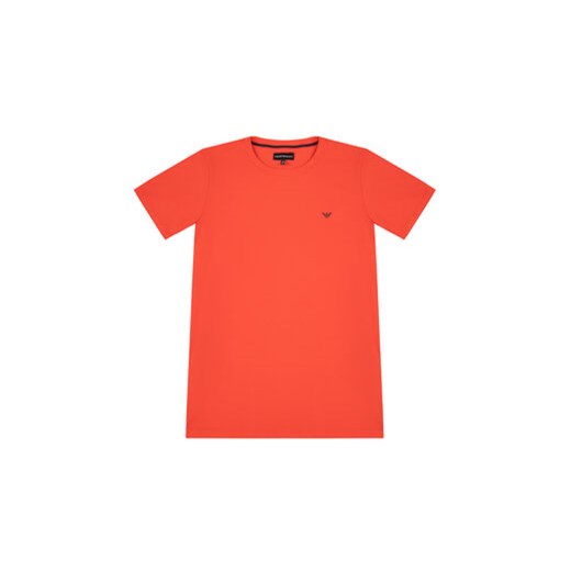 Emporio Armani T-Shirt 8N4TJC 4JFEZ 0391 Czerwony Regular Fit Emporio Armani 7A okazyjna cena MODIVO