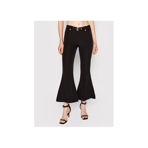 Versace Jeans Couture Spodnie materiałowe Flared 71HAA111 Czarny Regular Fit 42 MODIVO